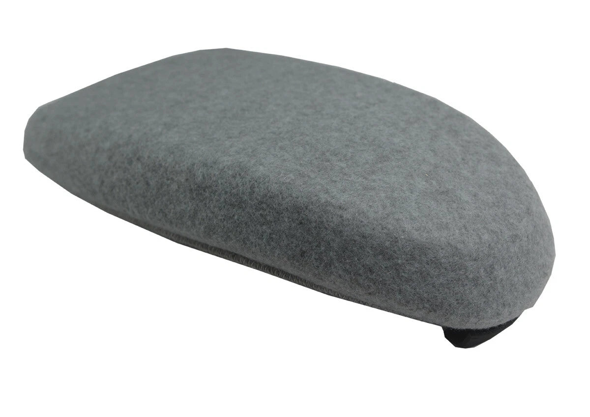 Fleece Console Lid Armrest Cover for Ford Focus (2000–2007) Gray