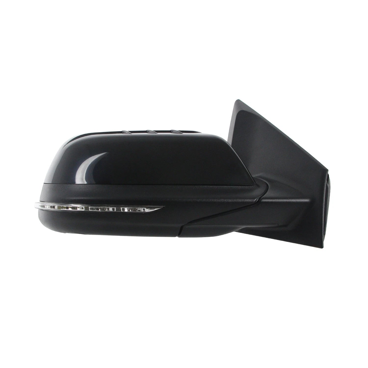 Replacement Passenger Power Door Mirror w/Heated Glass w/o Memory w/Puddle Lamp