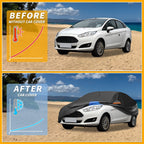 Waterproof Car Cover for Ford Fiesta (210D-PU)