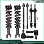 Front Struts & Inner Outer Tie Rod Kit for Dodge Ram 1500 (2009–2012)