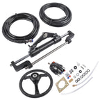 Hydraulic Outboard Boat Steering Kit for 300HP (16ft Hoses)