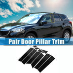 10Pcs B Pillar Trim Garnish for Mazda CX-5 (2017–2022)