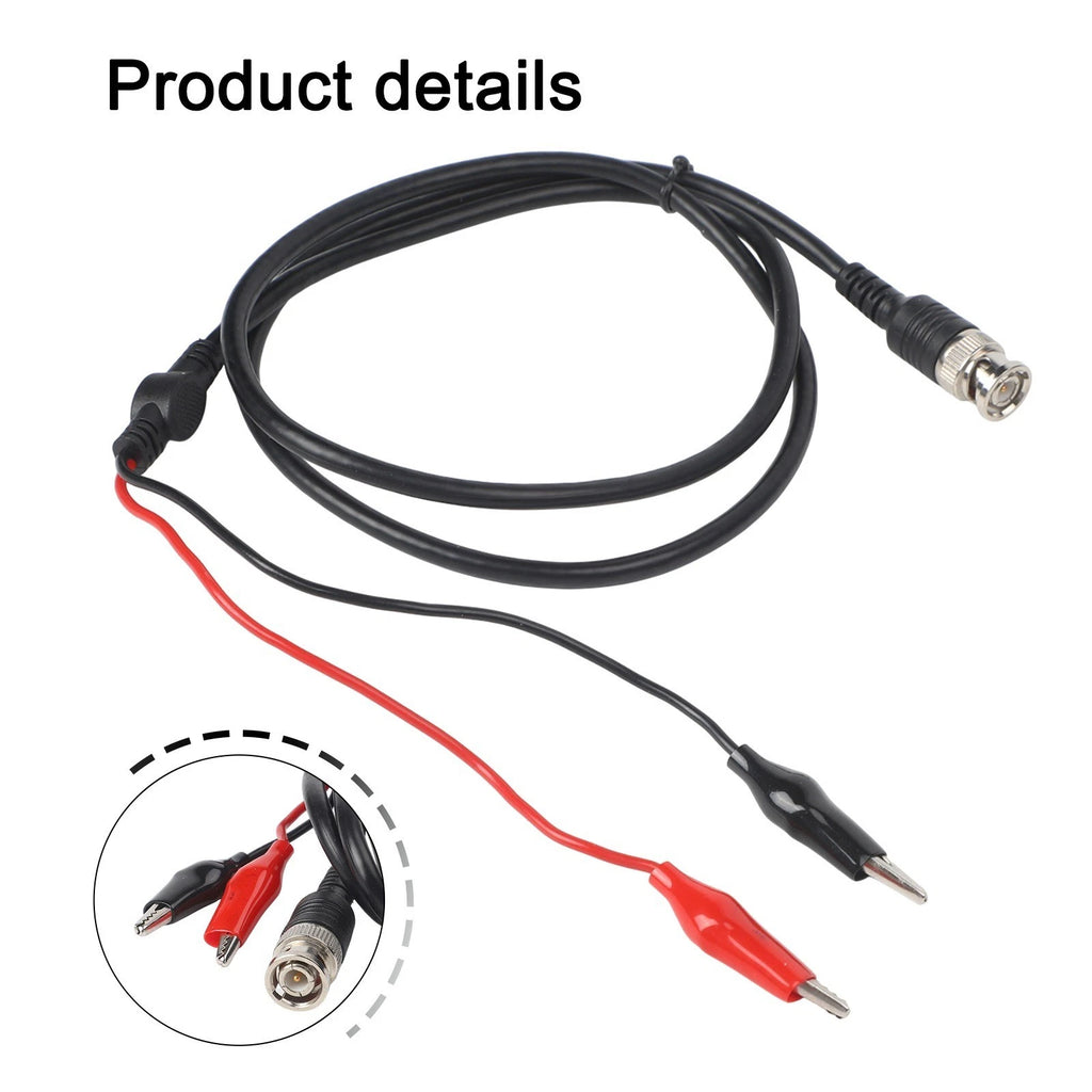 BNC Male to Dual Q9 Signal Test Line for Oscilloscope Connection