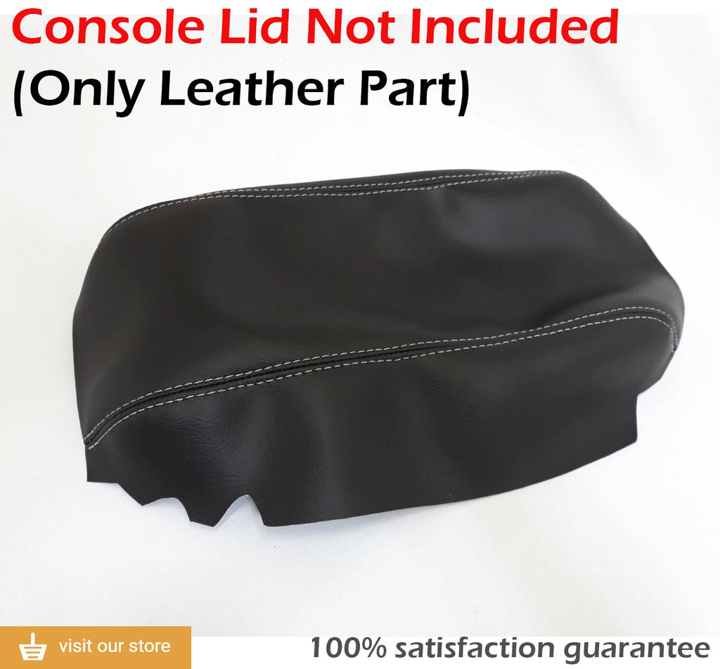 Center Console Armrest Cover for Corvette C5 (1997–2004) Gray Stitch
