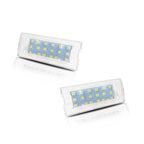 2X LED License Plate Lights for BMW X3 E83, X5 E53 (2004–2010)