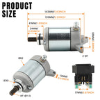 Starter & Solenoid for Yamaha YFZ450 Special Edition (2004–2008)