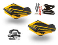 Powermadd Sentinel LED Turn Signal Handguards for Snowmobile (Stealth)