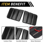 Set of 2 Carbon Fiber Pattern Engine Shroud Cover Panels for Toyota Tundra (2022–2024)