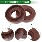 Set of 5 Oil Seal Rotary Shaft Seal FKM Rubber 22x45x10mm