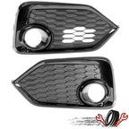 Fog Light Trim Bezel Covers for Honda Civic Hatchback (2017–2019)