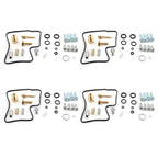 4X Carburetor Repair Rebuild Kit for Honda VF700C VF700F VF750F (1983–1986)