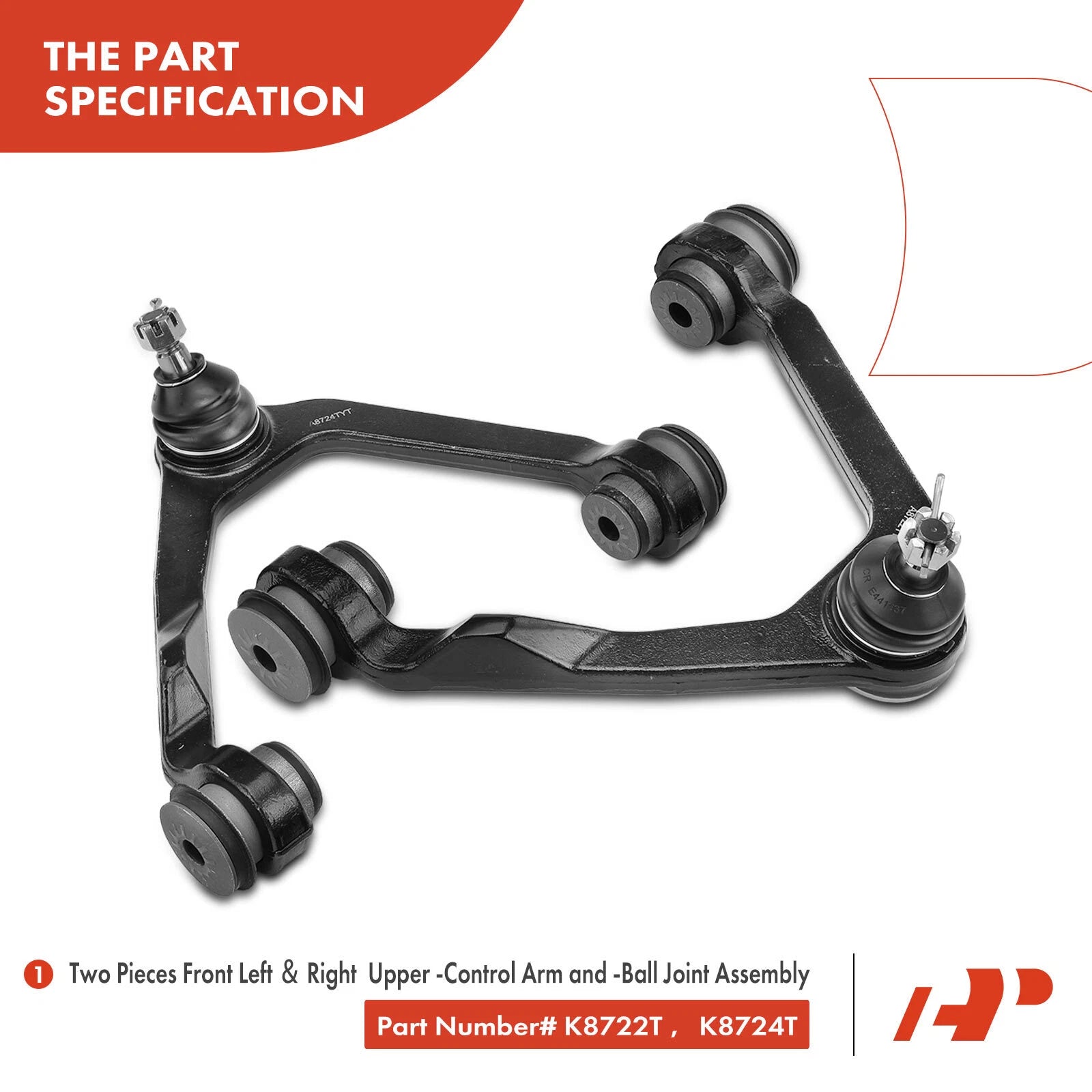 Set of 12 Front Control Arm Sway Bar Link Tie Rod Ends for Ford F-150 F-250