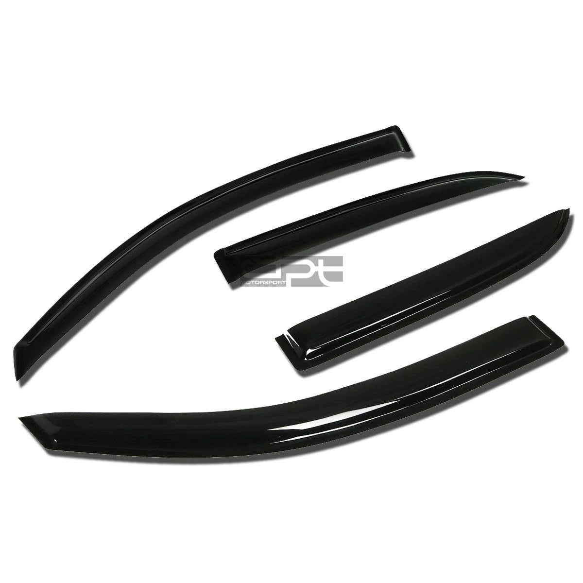 Set of 4 Smoke Tint Window Visors for Chevrolet Equinox/Torrent (2005–2009)