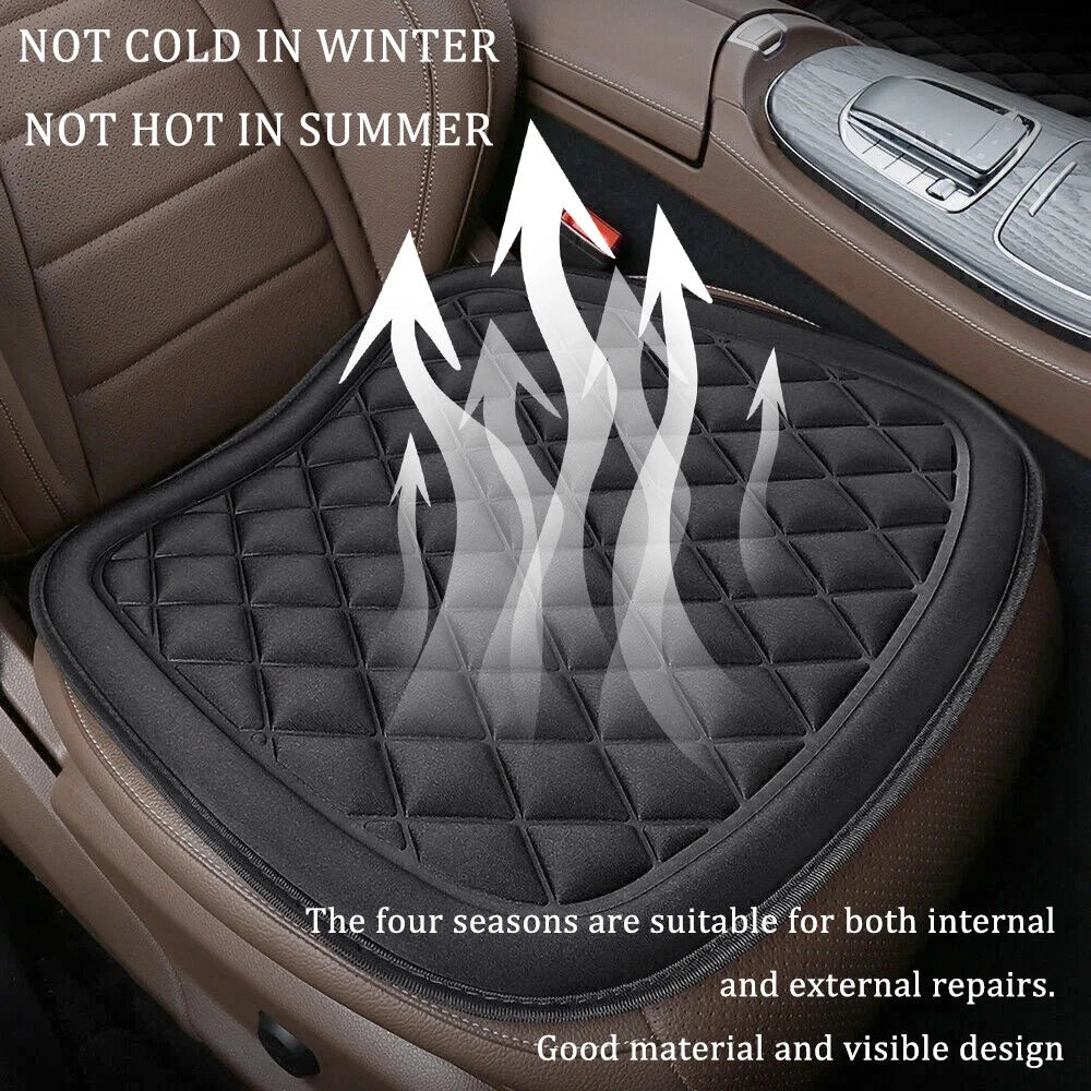 Car Seat Cushion for Universal Fit (Breathable, Memory Foam, Non-Slip)