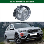 Right Front Bumper Driving Fog Light Lamp Clear Lens for BMW X1 F49 (2016-2019)