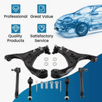 8PCS Front Lower Control Arm Ball Joint for Hyundai Elantra 2009–2012