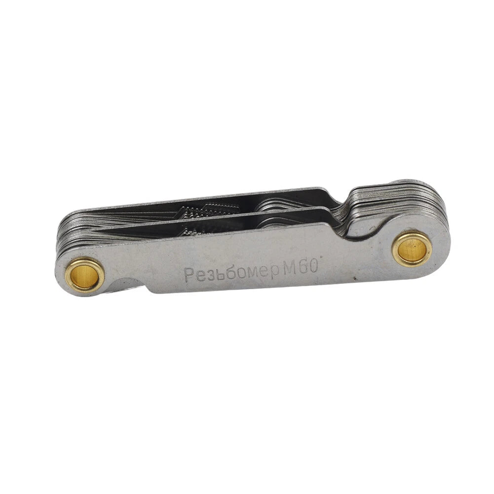 52pcs Pitch Cutting Gauge for Metric Inch Measurement