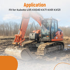 Quick Attach Plates for Kubota Excavator (YYYY–YYYY)