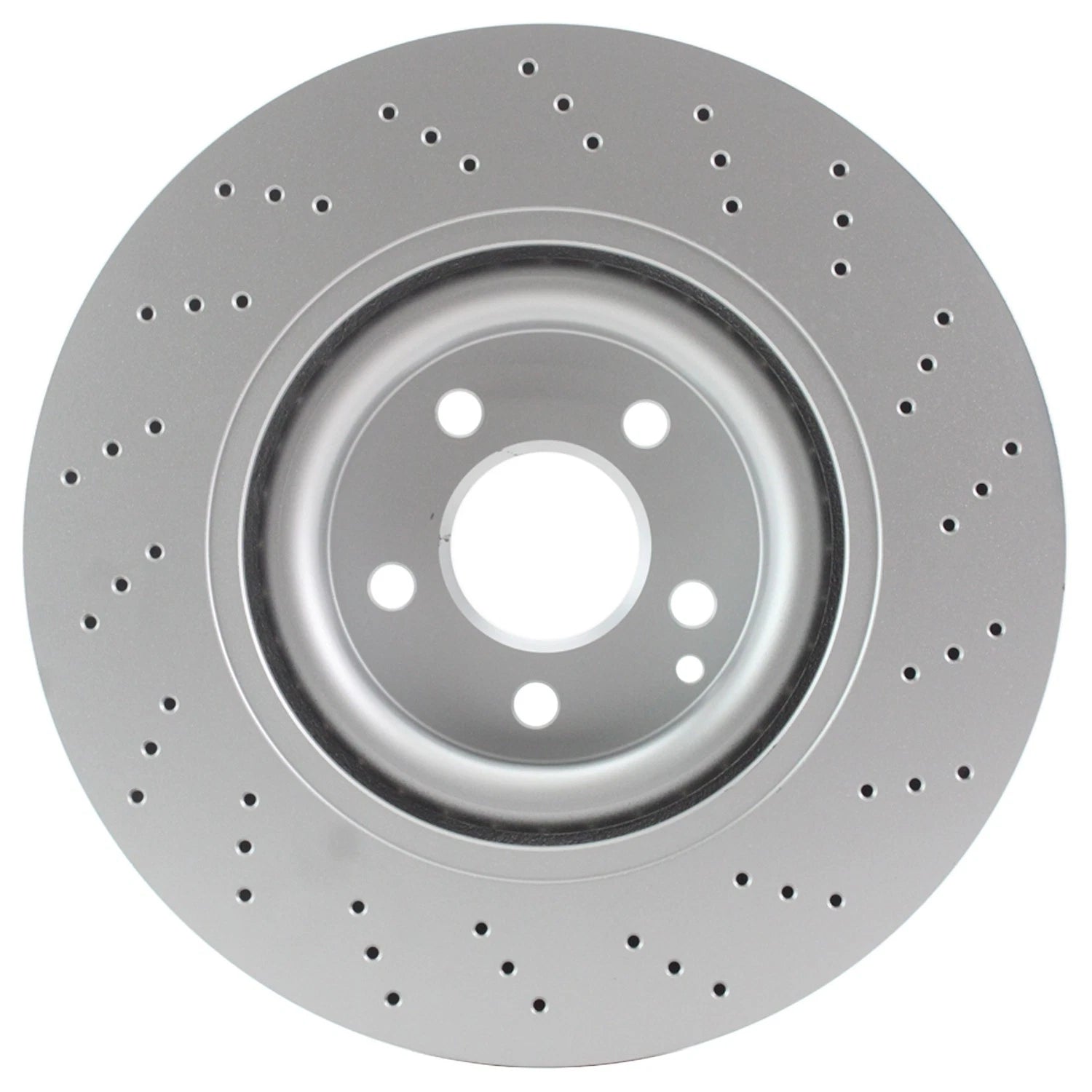 Hella Pagid 350mm Front Coated Drilled Disc Brake Rotor for Mercedes C216 W221 (2007–2015)
