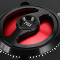 CNC Keyless Fuel Gas Tank Cap Red for Kawasaki Ninja 400 (2018–2019) T9