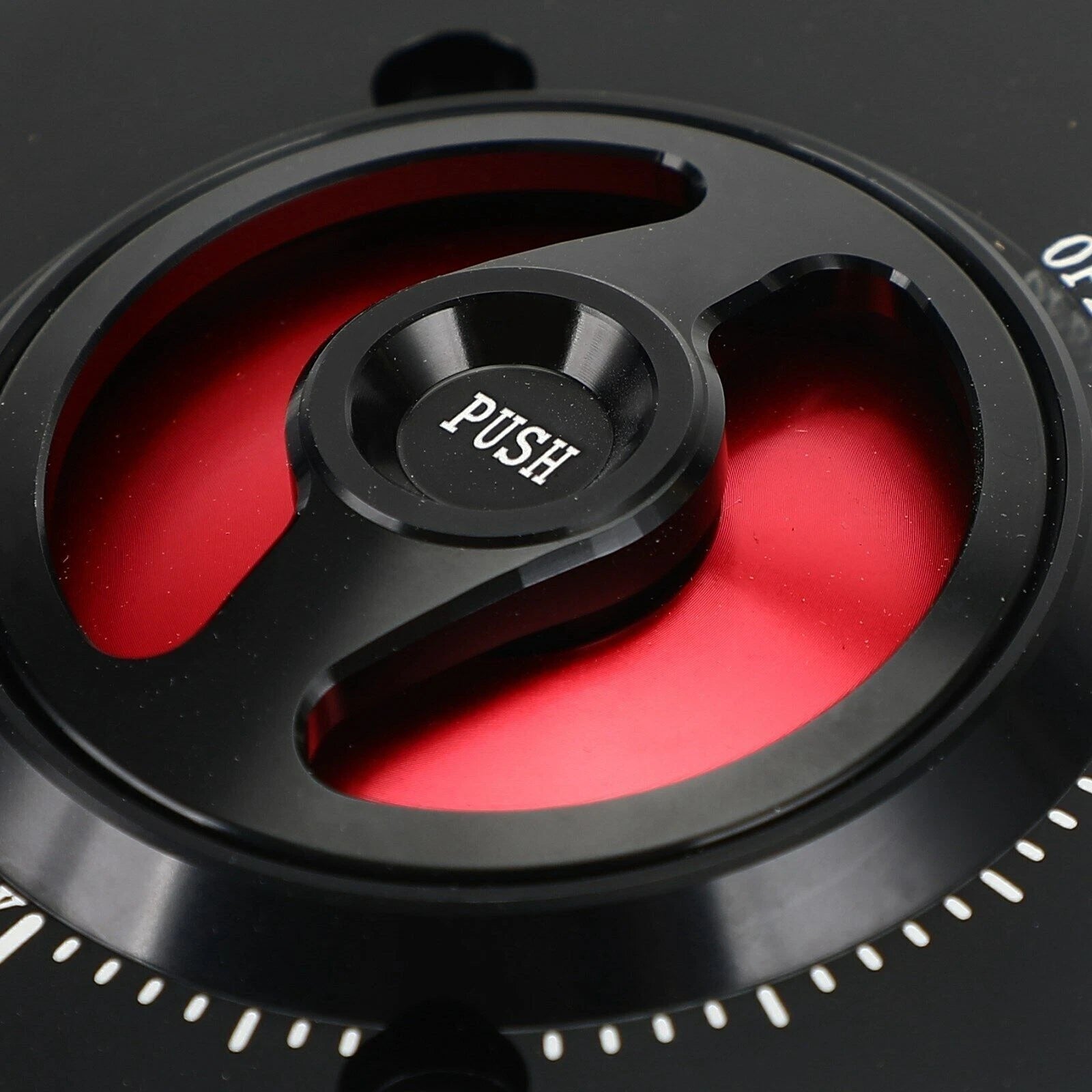 CNC Keyless Fuel Gas Tank Cap Red for Kawasaki Ninja 400 (2018–2019) T9