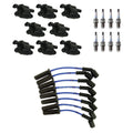 Set of 8 NGK Ignition Coil Wires & Nickel Spark Plugs for Savana 1500 (2003–2014)