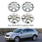 Set of 4 Chrome Trim Wheel Covers for Cadillac SRX (2010–2013)