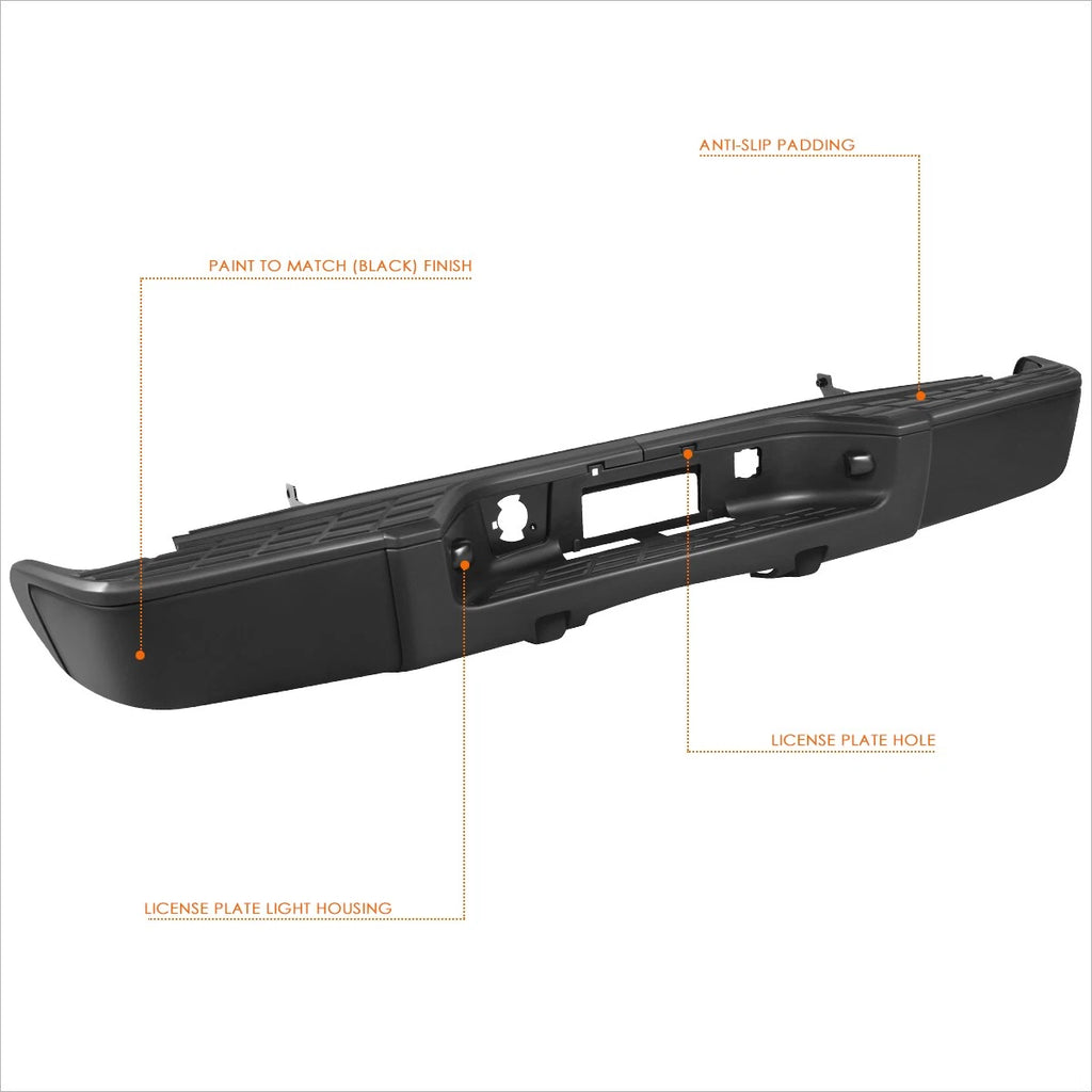 Smoked Lens Tail Brake Light with Reverse Lamp for Silverado/Sierra (2003–2007)