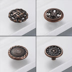Set of 10 Vintage Drawer Knobs for Cabinet Pulls (Universal Fit)