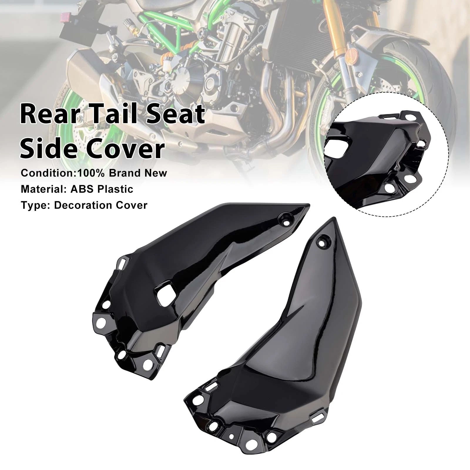 Rear Tail Seat Side Cover Fairing for Yamaha Tenere 700 (2025–2026) Black
