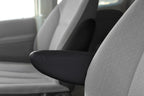 Leather Front Seat Armrest Cover for Dodge Grand Caravan (1996–2007) Black
