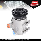 A/C Compressor with Clutch for Kia Spectra5/Spectra (2007–2008)