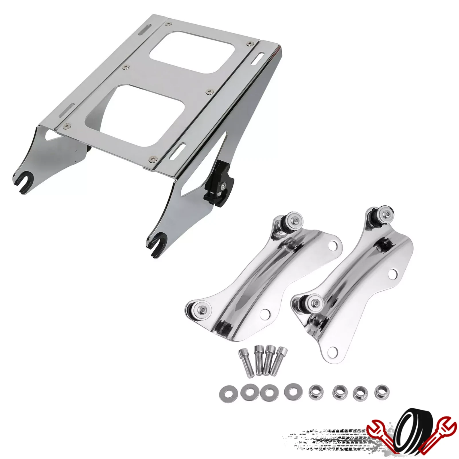 Luggage Trunk Mount Rack Docking Hardware for Harley Road Street Glide (2014–2026)