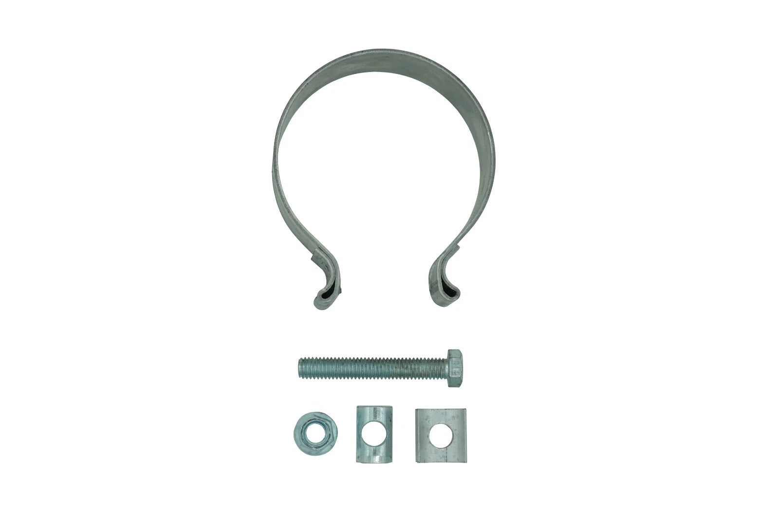 Set of 5 Exhaust Pipe Clamp Sleeves for Universal Applications (3")