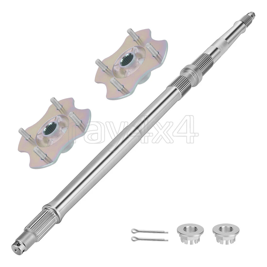 Rear Axle Shaft with Wheel Hub Nuts for Honda Recon 250 TRX250TM TRX250TE (1997–2024)