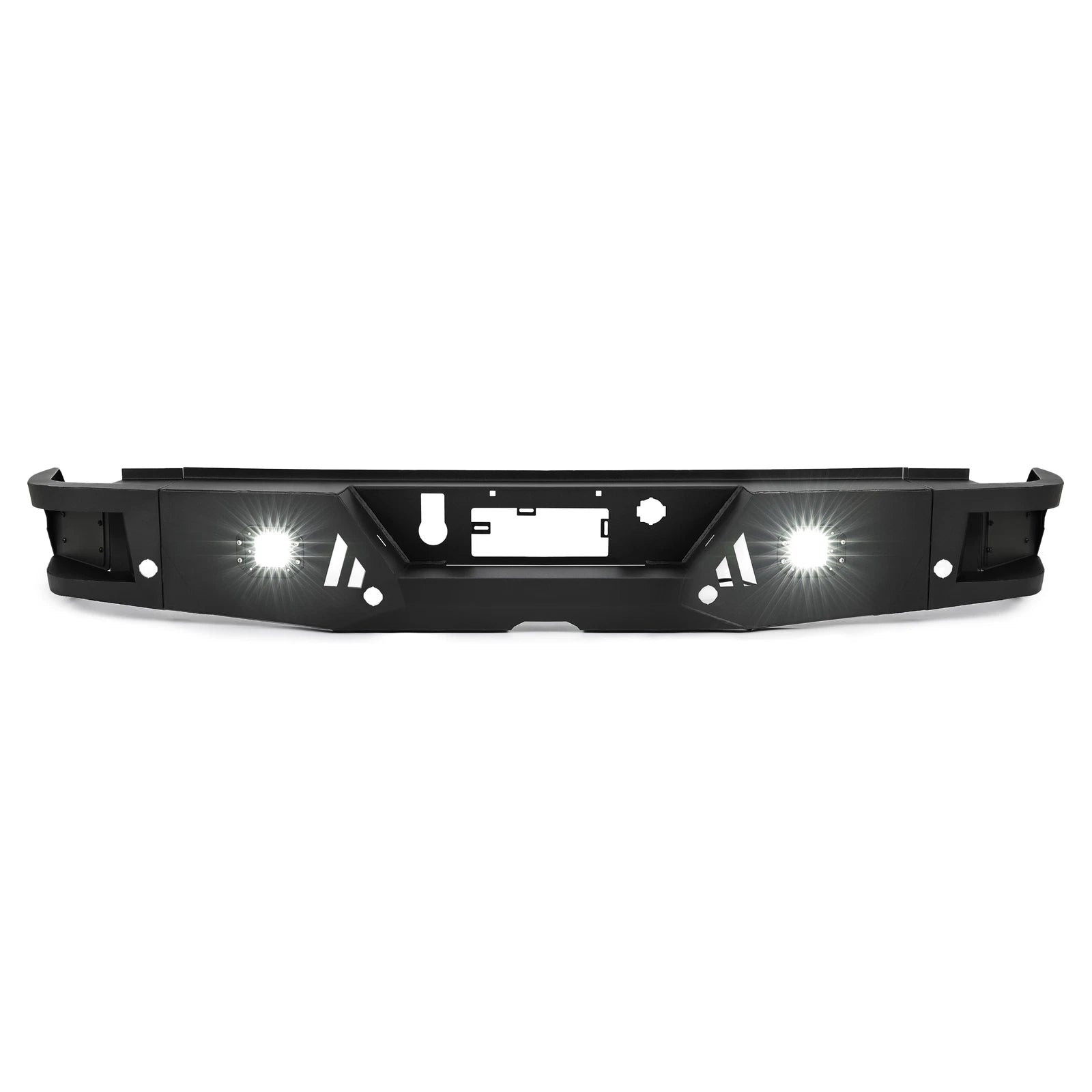 Full Width Rear Bumper for Chevy Silverado GMC Sierra 1500/2500/3500 HD (2019–2022)