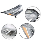 LED Headlight Assembly for Honda CR-V (2017–2022) Right Side Chrome Clear