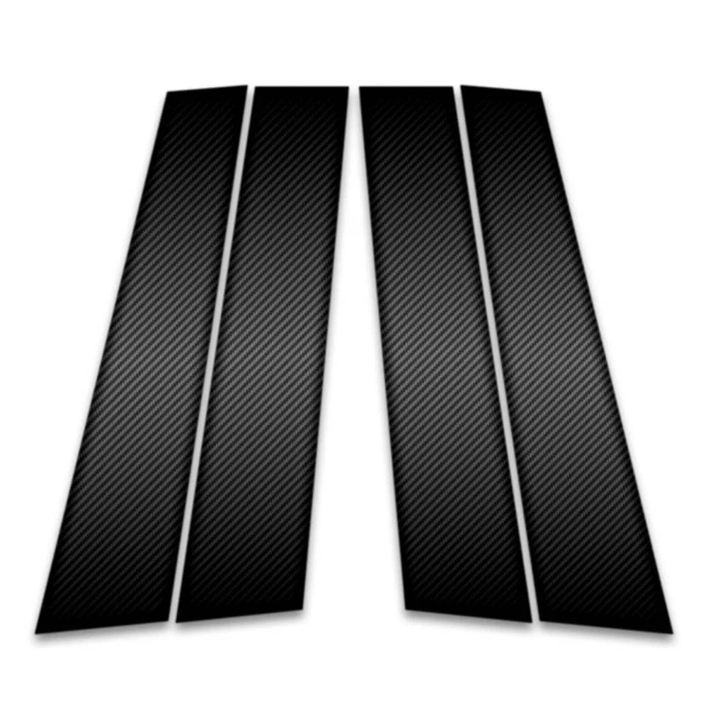 4pc Carbon Fiber Pillar Post Covers for 2022-2023 Hyundai Tucson