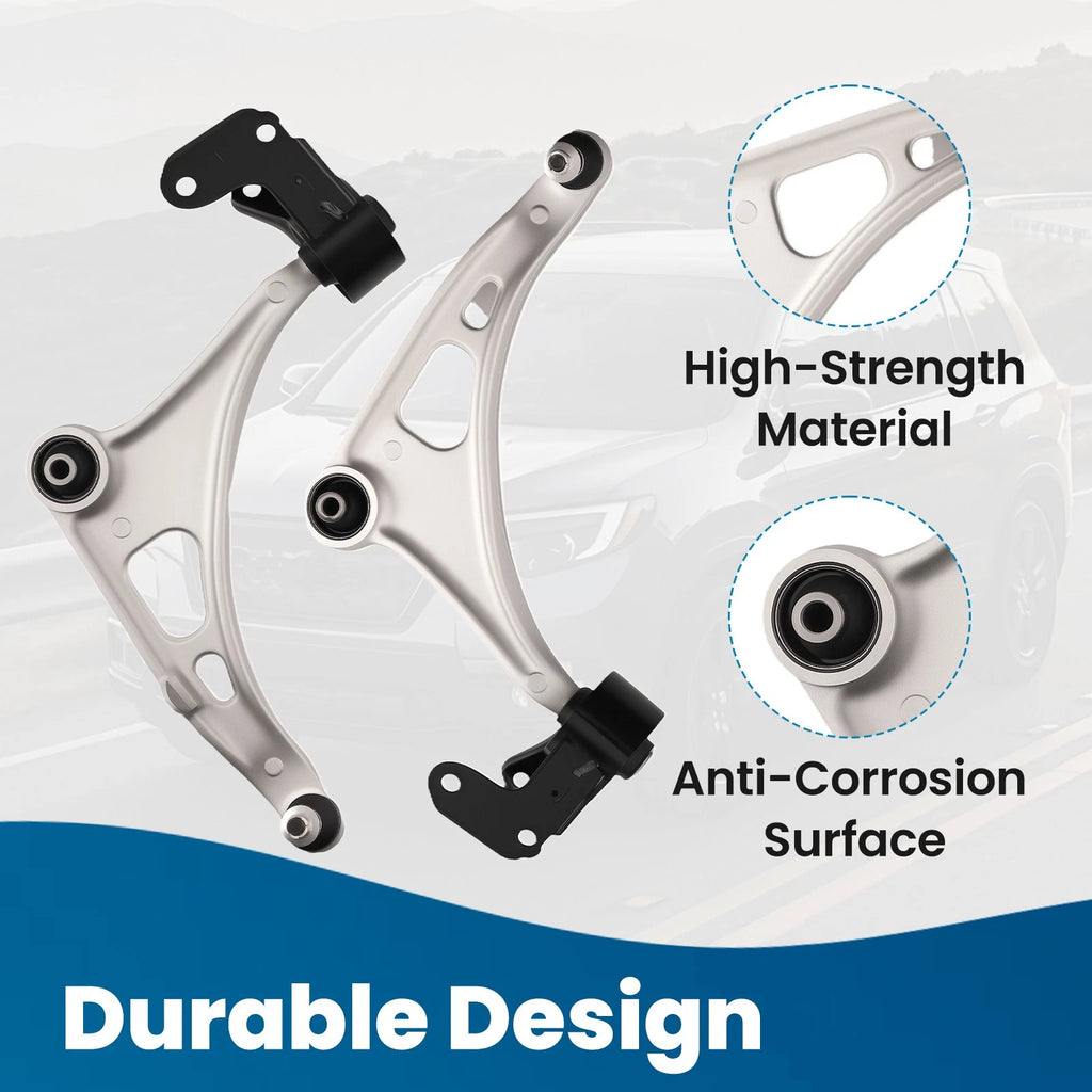 10x Front Lower Control Arms with Ball Joint for Honda Passport Ridgeline (2017-2021)