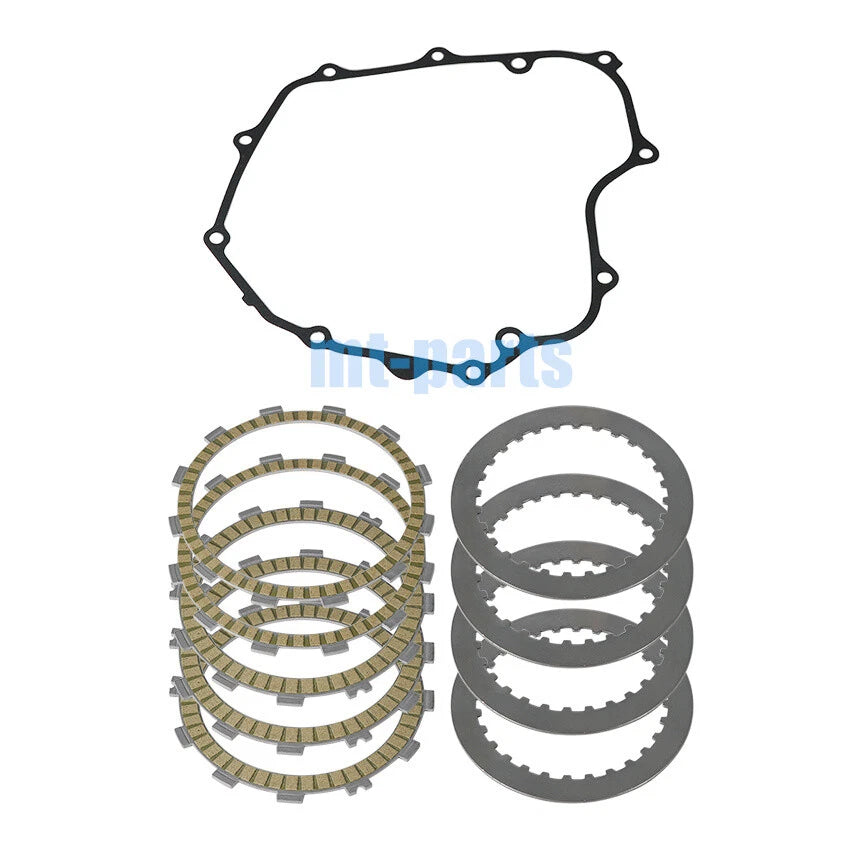 Clutch Friction Steel Plates Gasket for Kawasaki ER250 Z250 ABS/ER300 Z300 (2015–2017)