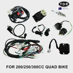 Wiring Harness Loom for 150/200/250/300cc ATV Quad Buggy (Electric Start)