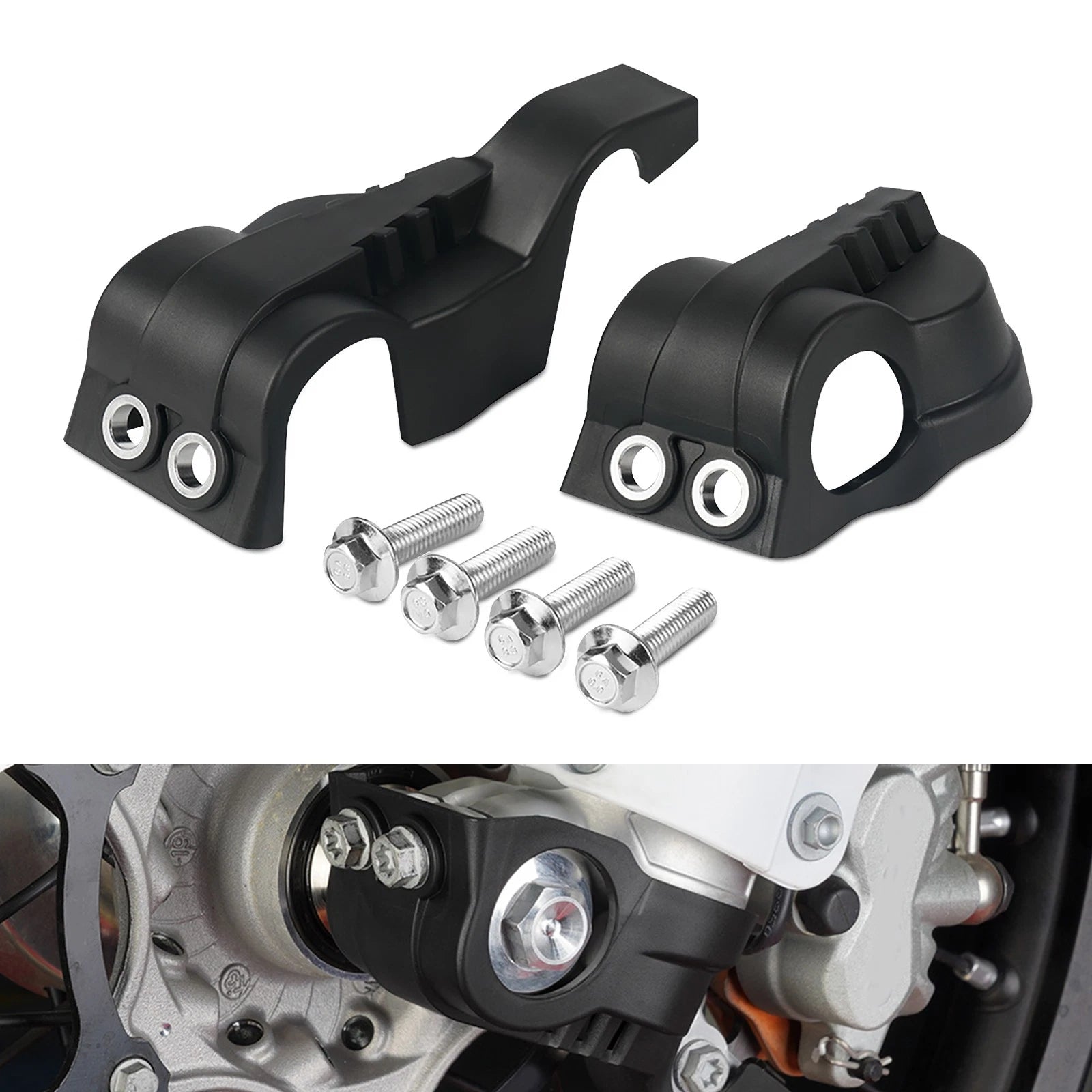 Fork Shoe Protectors for KTM 250 300 350 450 500 EXC EXC-F XC XCW TPI (2016–2024)