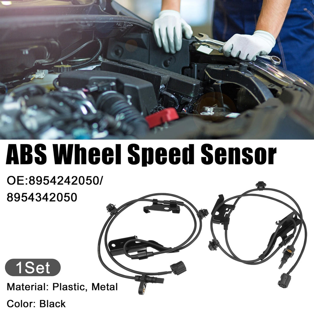 Set of 2 ABS Wheel Speed Sensors for Toyota RAV (No. 8954242050)