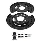 2x Rear Right Brake Dust Shield for Ford Excursion F-250 F-450 (1999–2005)