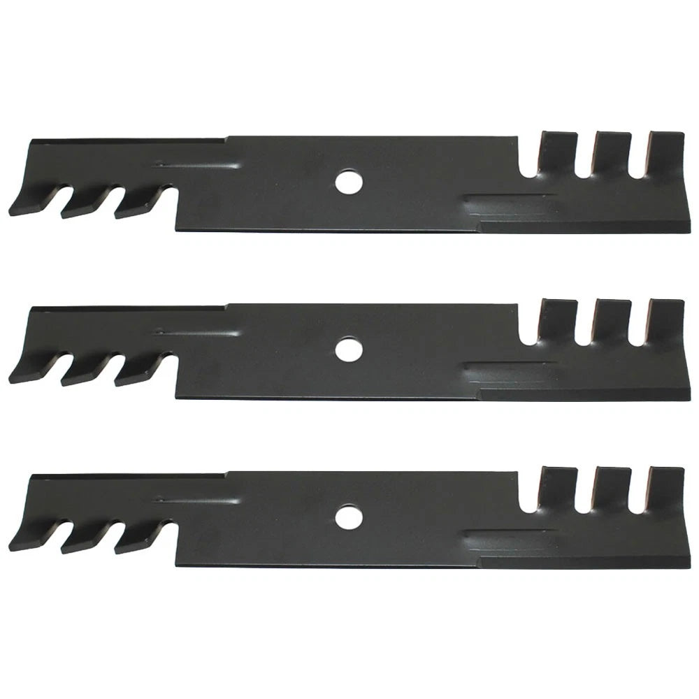 3X Mulching Blades for Gator, Exmark Turf Tracer HP, Metro, Viking (Fits 48")