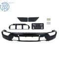 5-Piece Front Bumper Set with 6 Sensor Holes for Ford F150 (2021–2023)