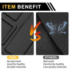 Cargo Liner Rear Trunk Mat for Chevrolet Bolt EV (2017–2021) Rectangular Grid