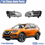 Set of 2 Fog Lights for Nissan Kicks/Leaf/Rogue/Versa Note (2017–2019)