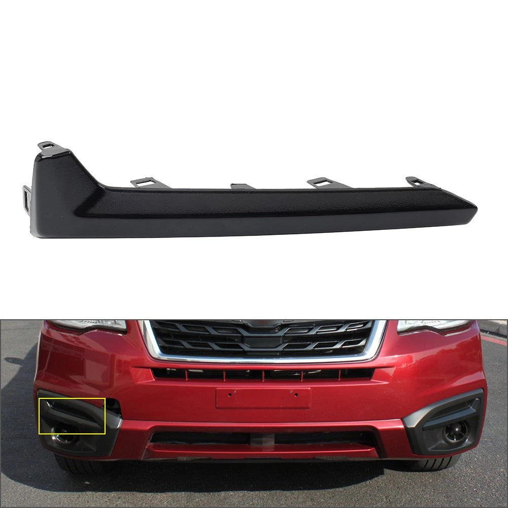 Right Fog Light Trim Molding Glossy Black for Subaru Forester (2017–2018)