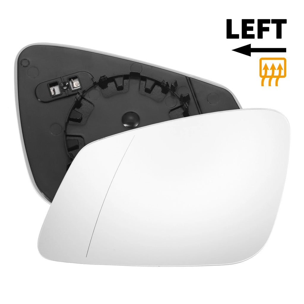 Left Side Heated White Mirror Glass for BMW 2 3 4 5 6 7 Series 
